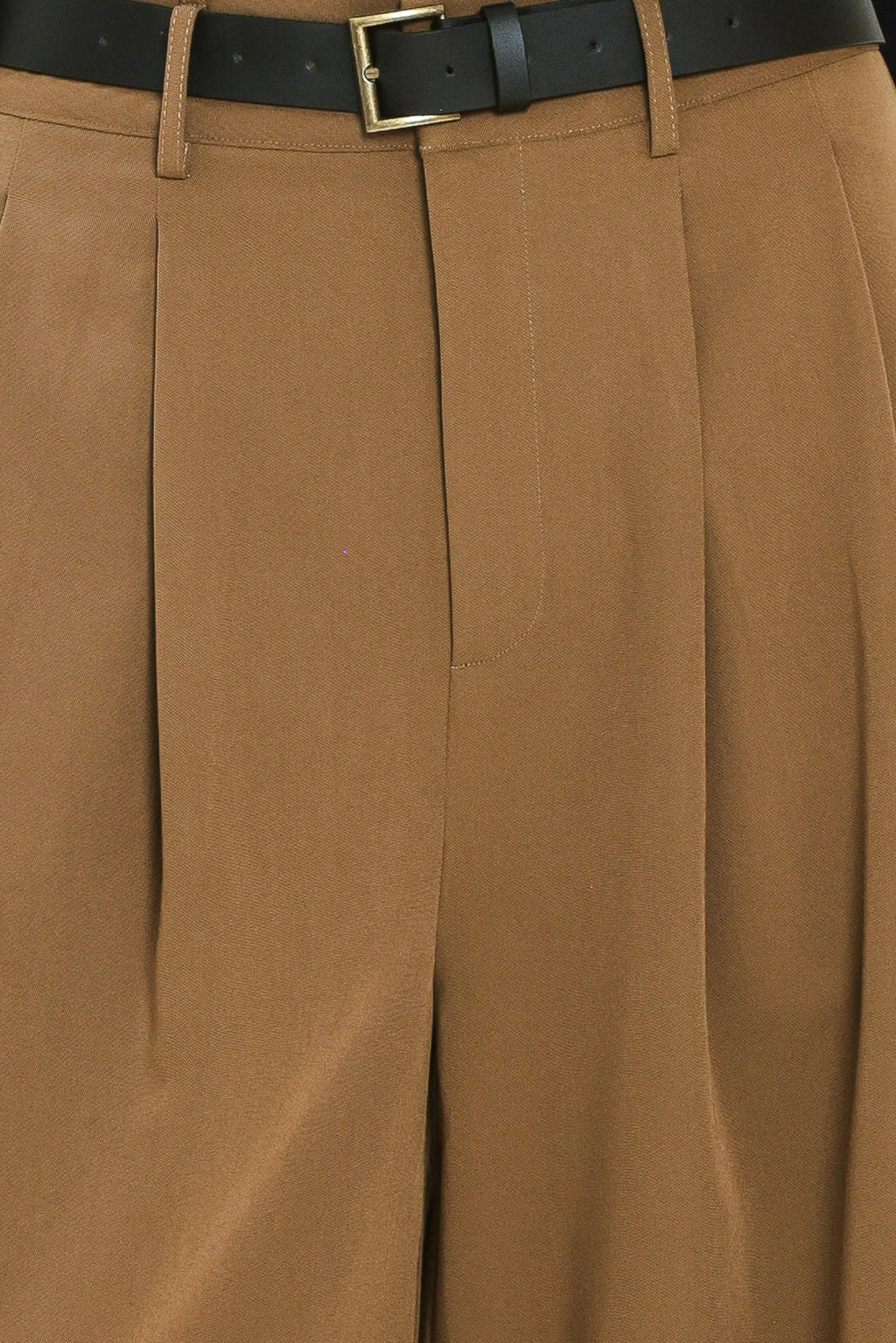 City Cinch Belted Wide-Leg Pants