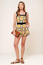 Perfect Timing Woven Romper