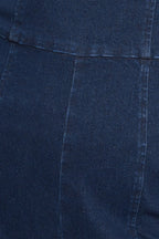 TRENDSETTING MEDIUM INDIGO DENIM JUMPSUIT