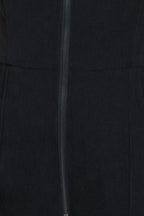 STREET ICON BLACK CORDUROY JUMPSUIT