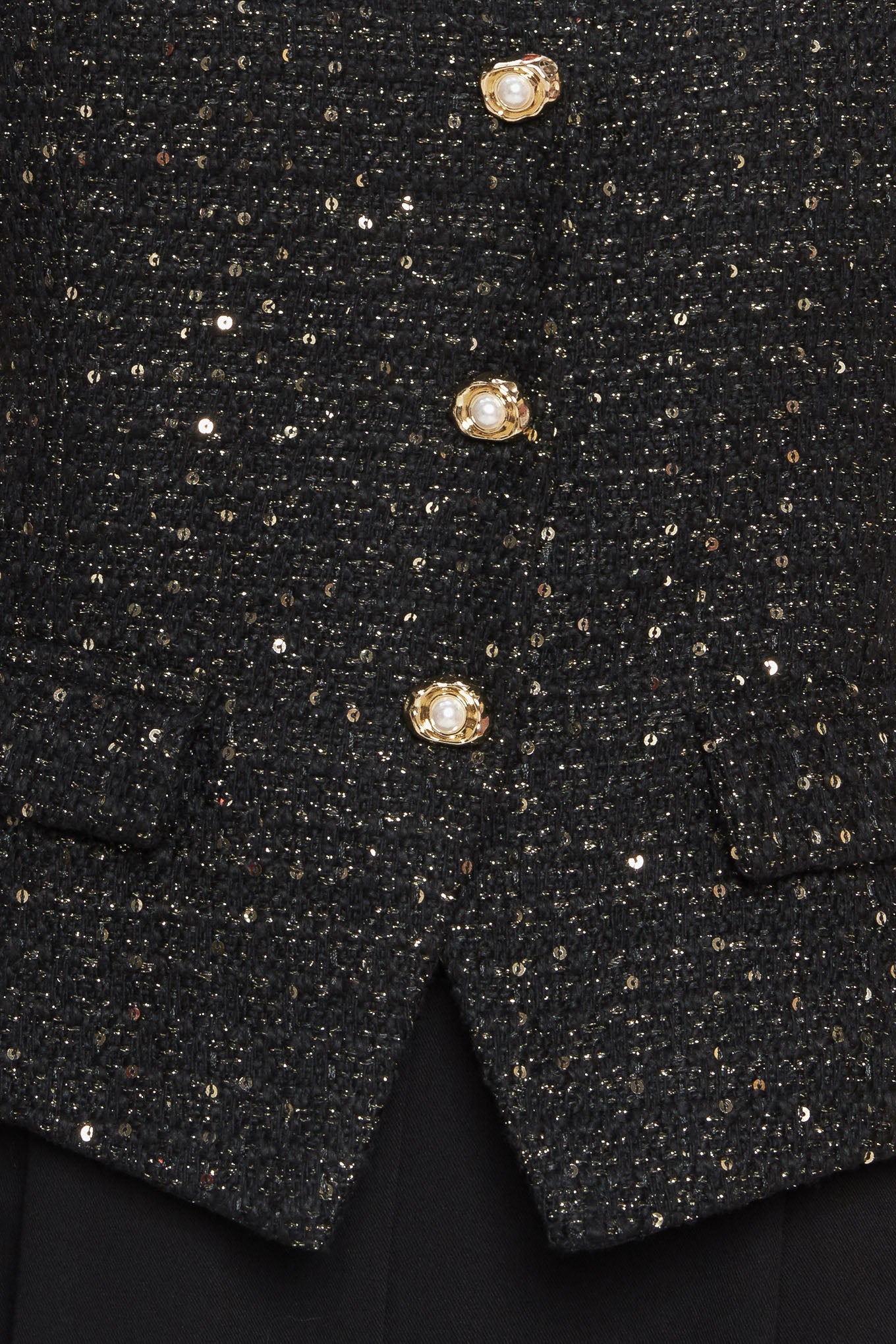 MIDNIGHT PARISIENNE WOVEN JUMPSUIT