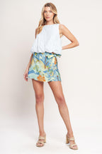 Postcard Perfect Woven Skort