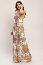 MEDITERRANEAN DREAM WOVEN JUMPSUIT