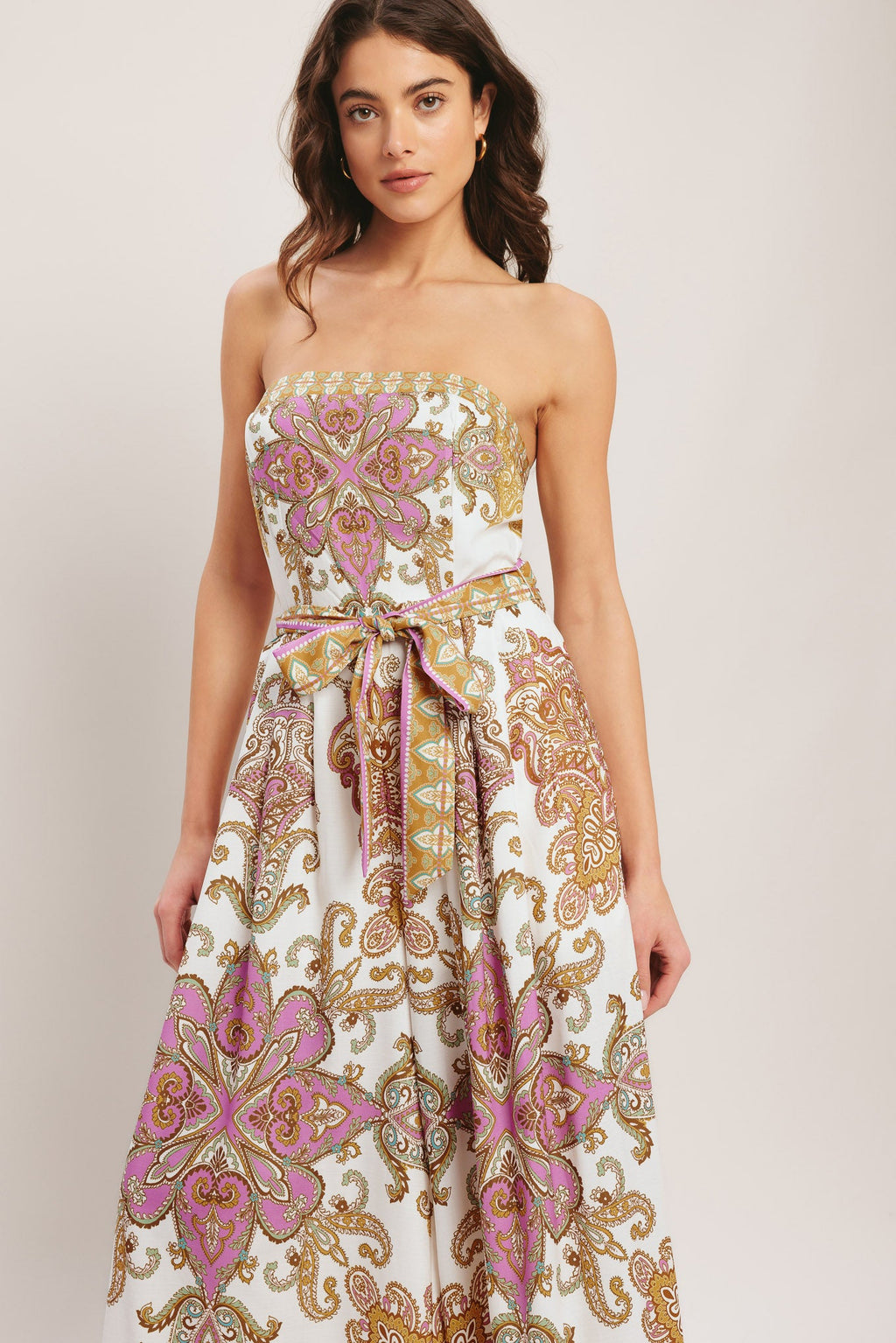 MEDITERRANEAN DREAM WOVEN JUMPSUIT