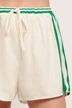 RIVIERA STRIPE WOVEN SHORT
