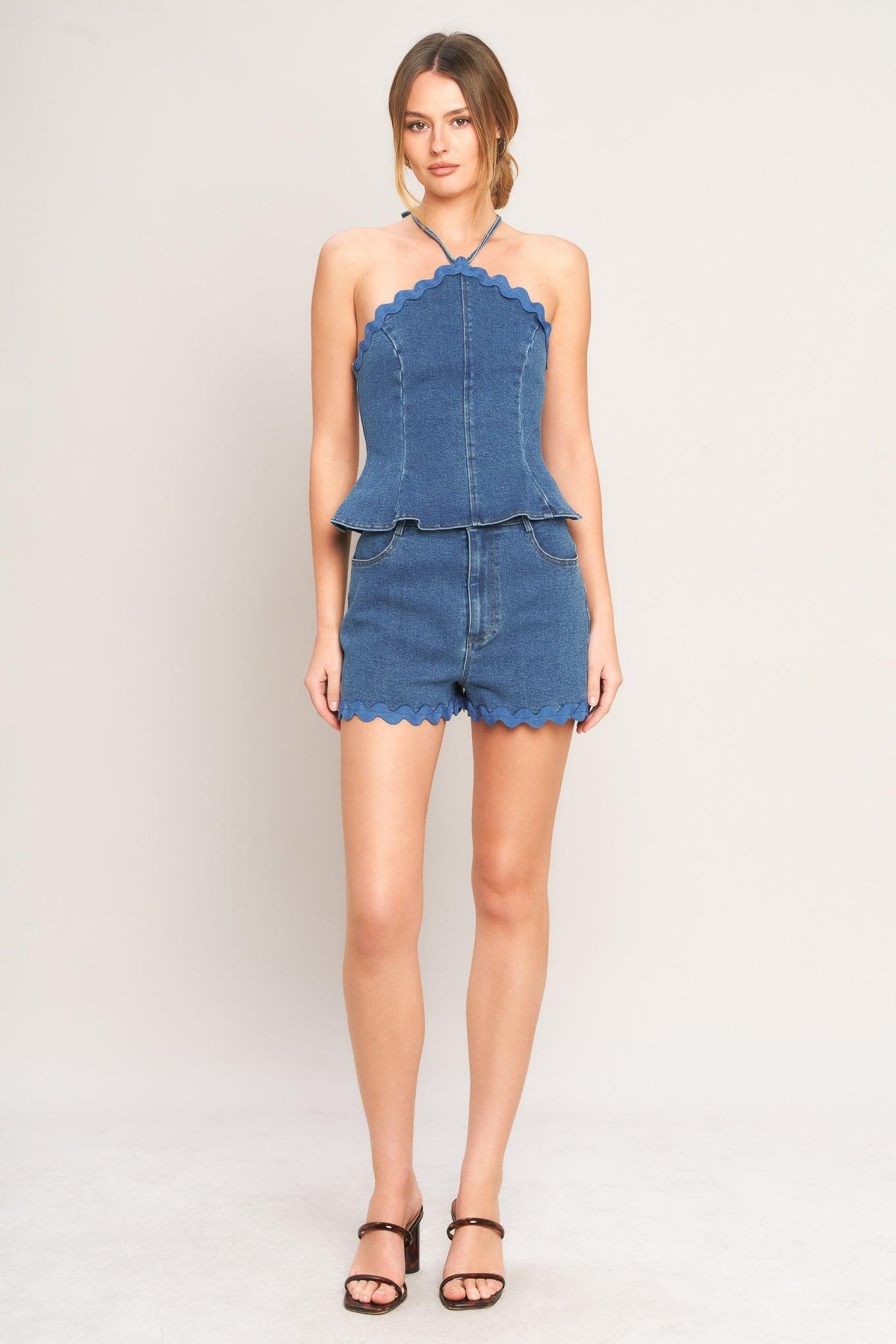 Sunny Day Denim Shorts