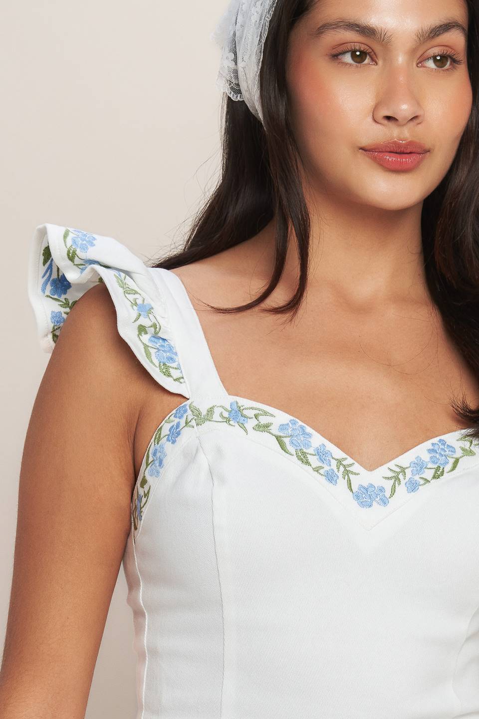 SWEETEST MOMENT WOVEN SKORT ROMPER