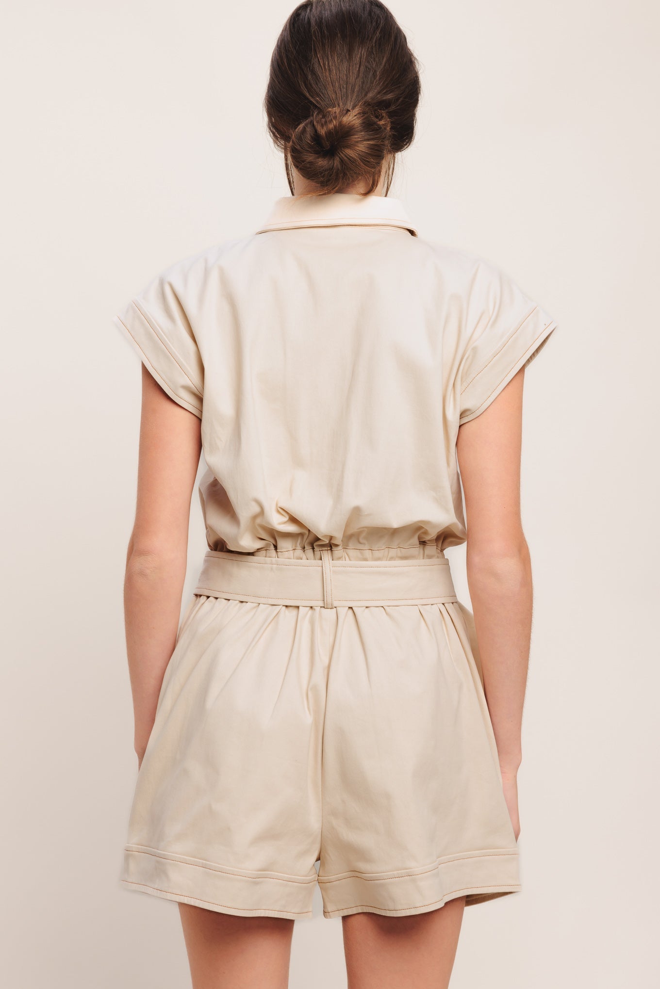 EVERYDAY UTILITY WOVEN ROMPER