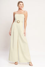 THE QUIET STATEMENT WOVEN JUMPSUIT