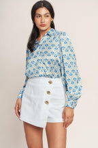 THE DETAILS MAKE IT WOVEN SKORT