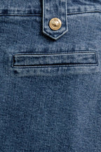 HEART EYES DENIM SKORT
