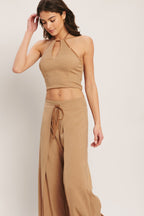 CARAMEL COAST WOVEN PANTS