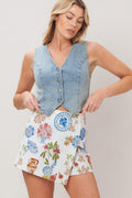 Summer Atelier Woven Skort