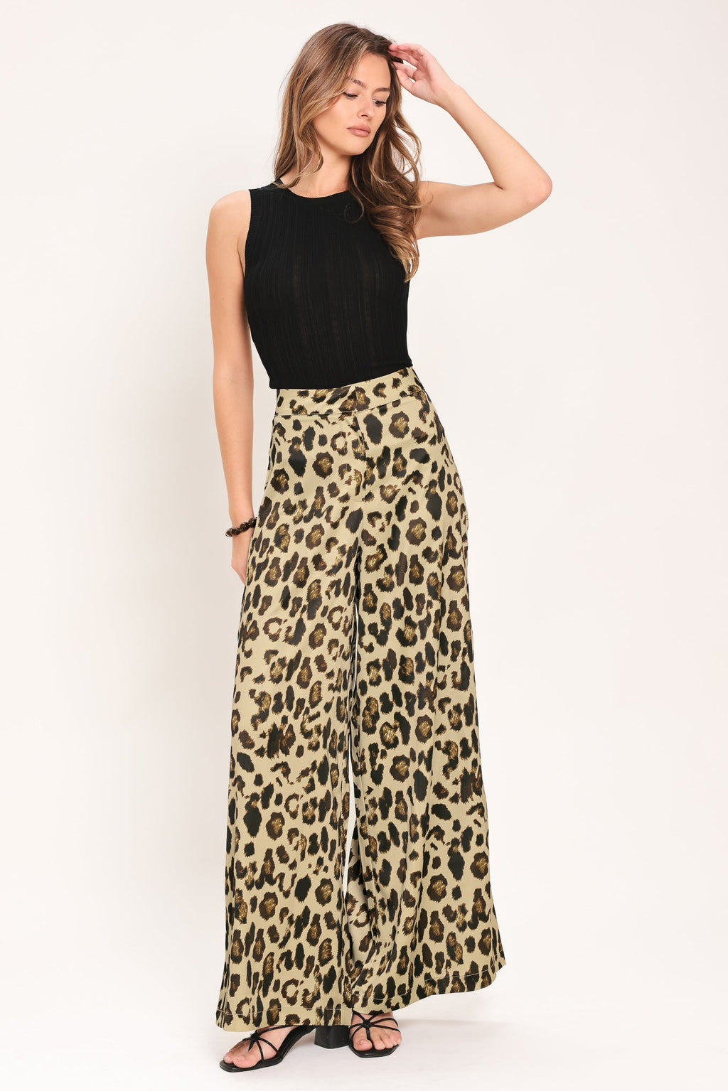 Jungle Glam Wide Leg Pants