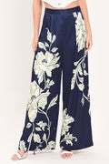 White Magnolia Current Wide Leg Pants