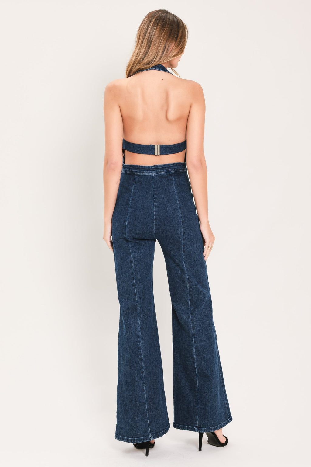 Westbound Blue Soul Denim Jumpsuit