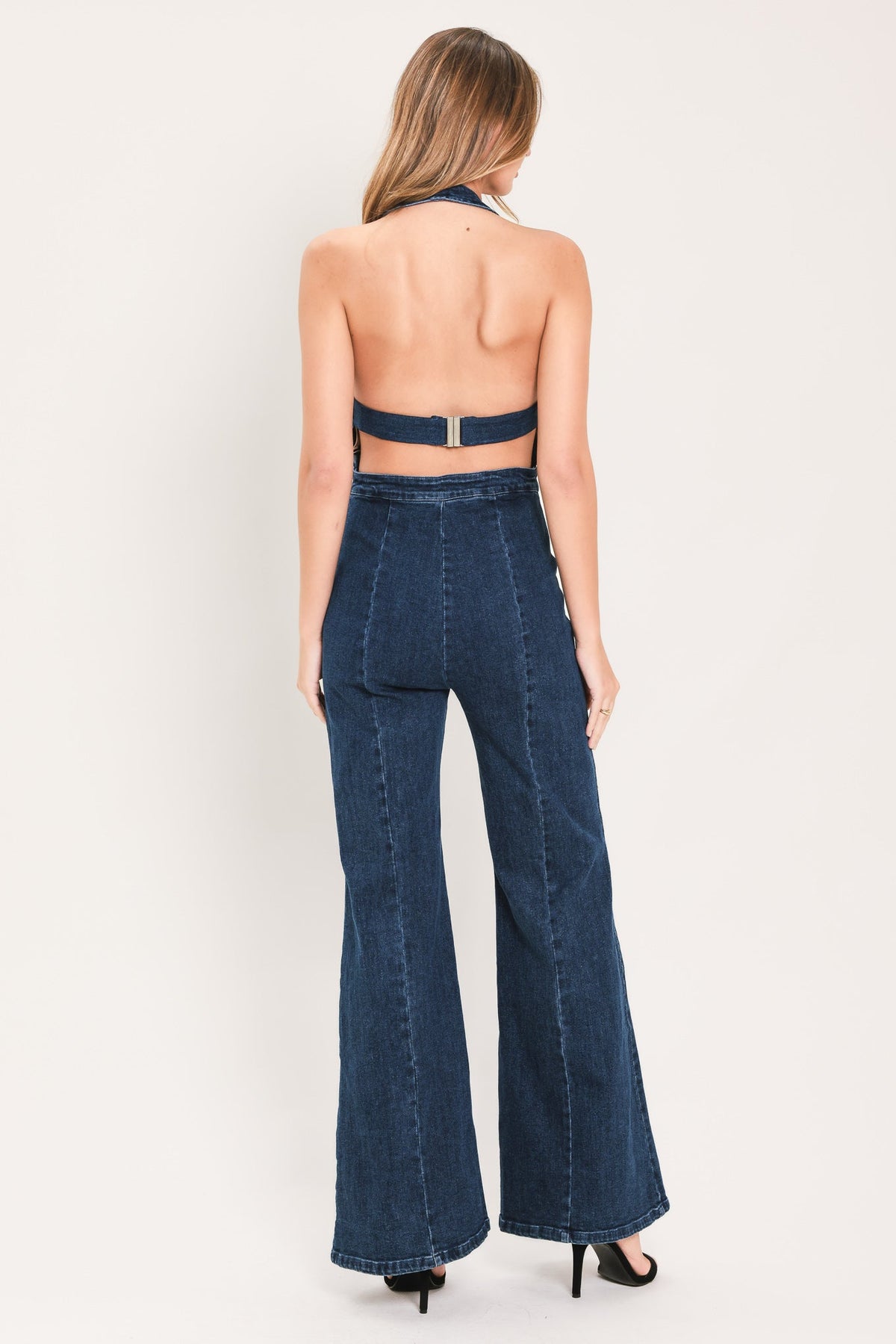 Westbound Blue Soul Denim Jumpsuit