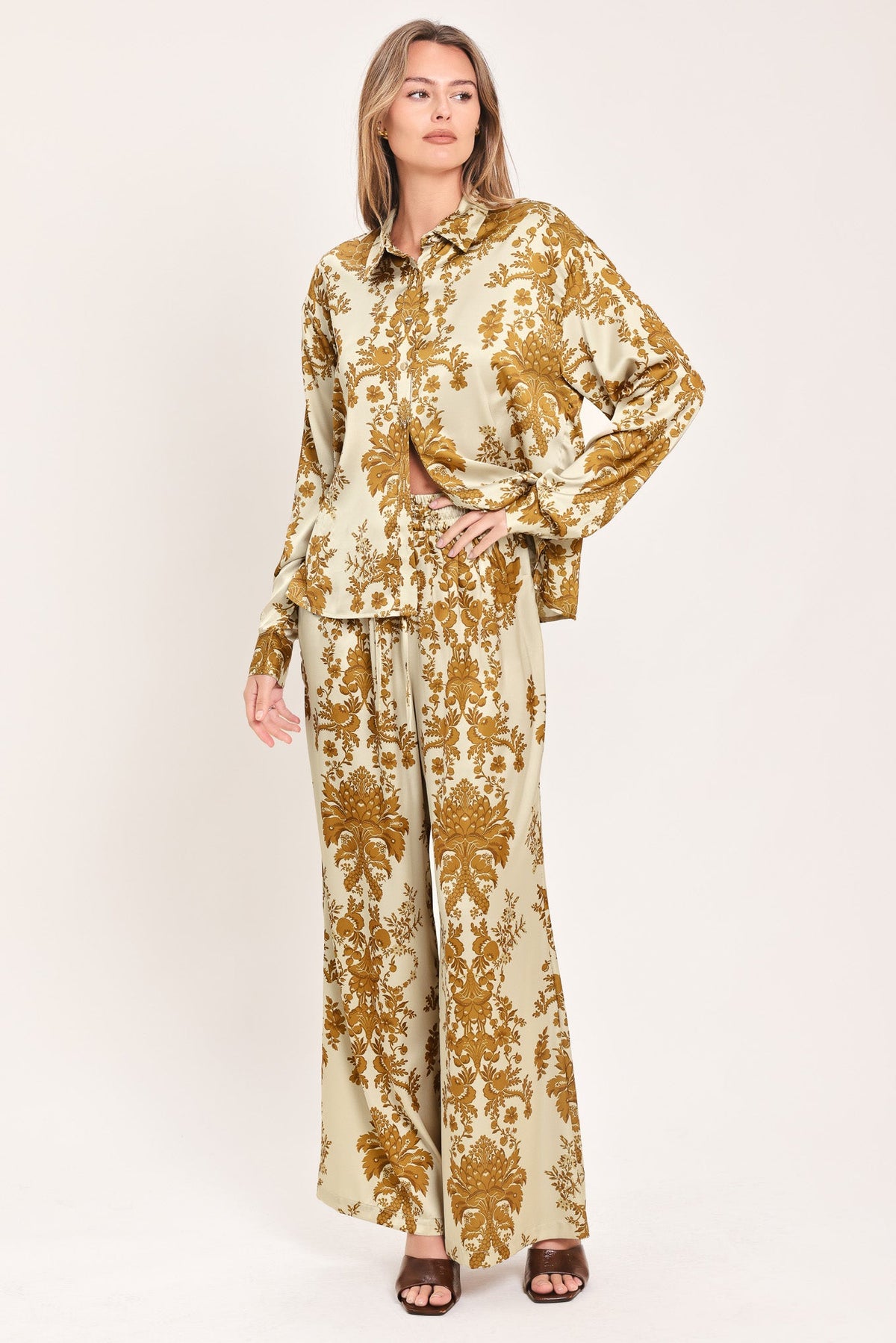 Baroque Sunshine Wander Pants