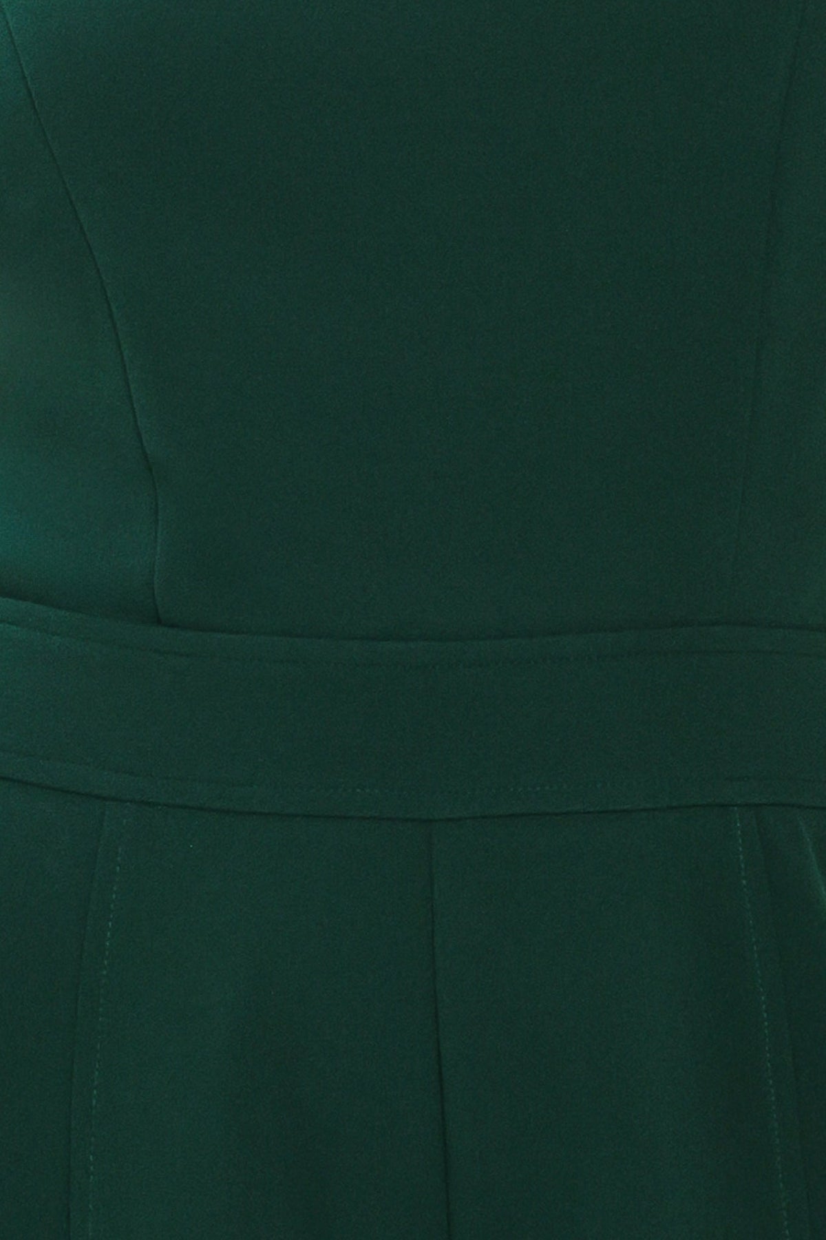 Emerald Impact Hunter Green Extra Wide-Leg Jumpsuit