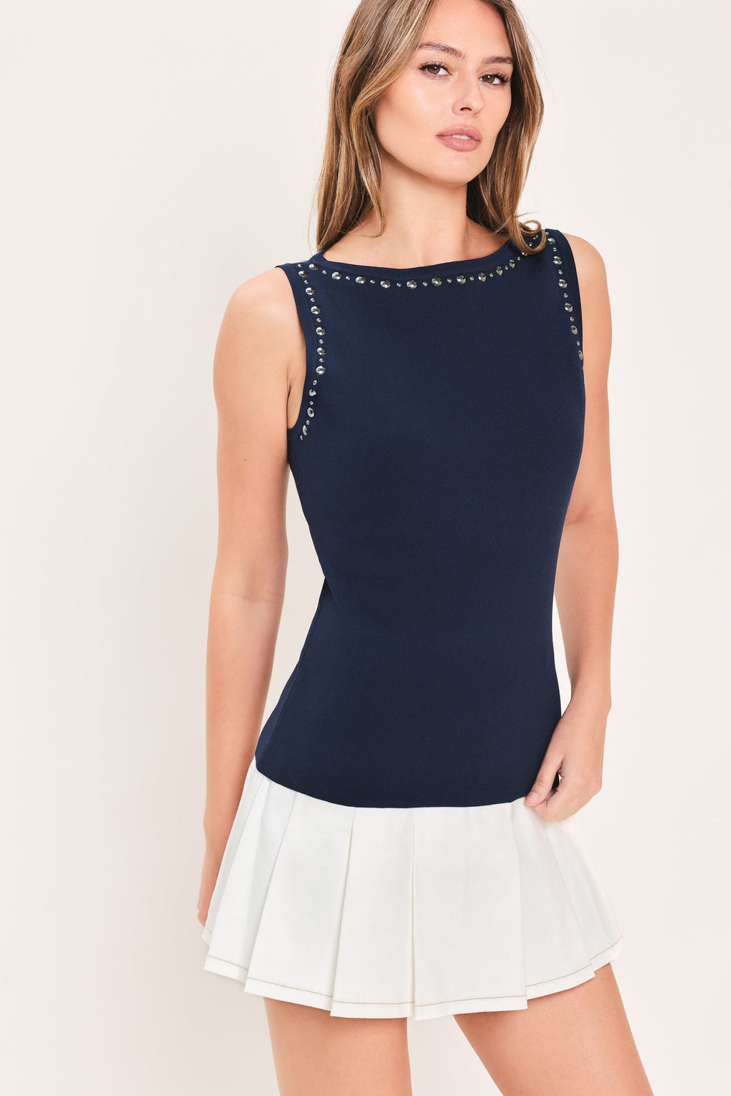 Nautical Glow Story Sweater Knit Top