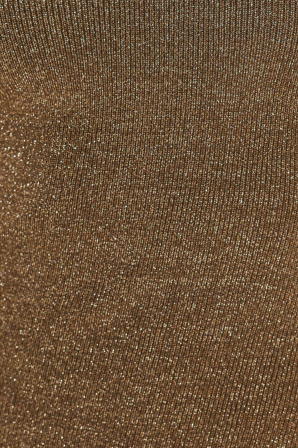 Cocoa Poise Brown Keyhole Sleeveless Sweater Midi Dress