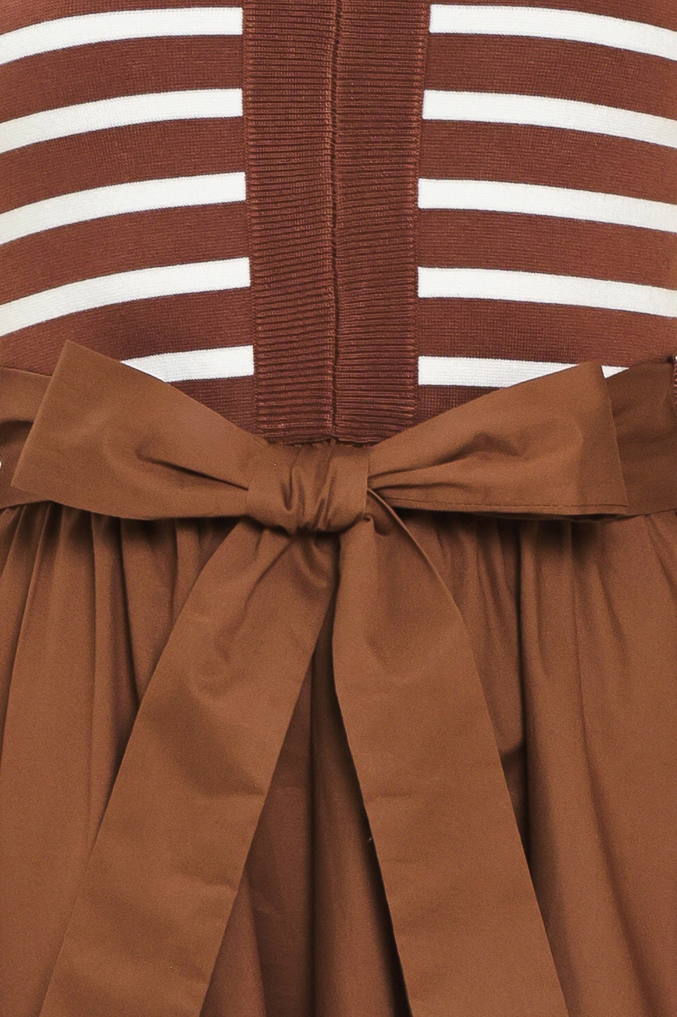 Espresso Sailor Sweater Midi Dress