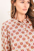 Moroccan Muse Woven Top