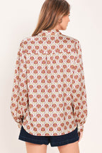 Moroccan Muse Woven Top