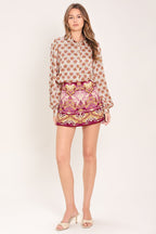 Moroccan Muse Woven Top