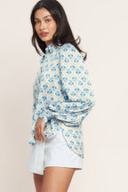 Moroccan Muse Woven Top