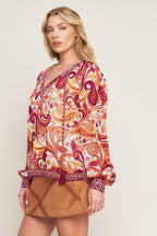 NEVER WANNA LEAVE WOVEN TOP