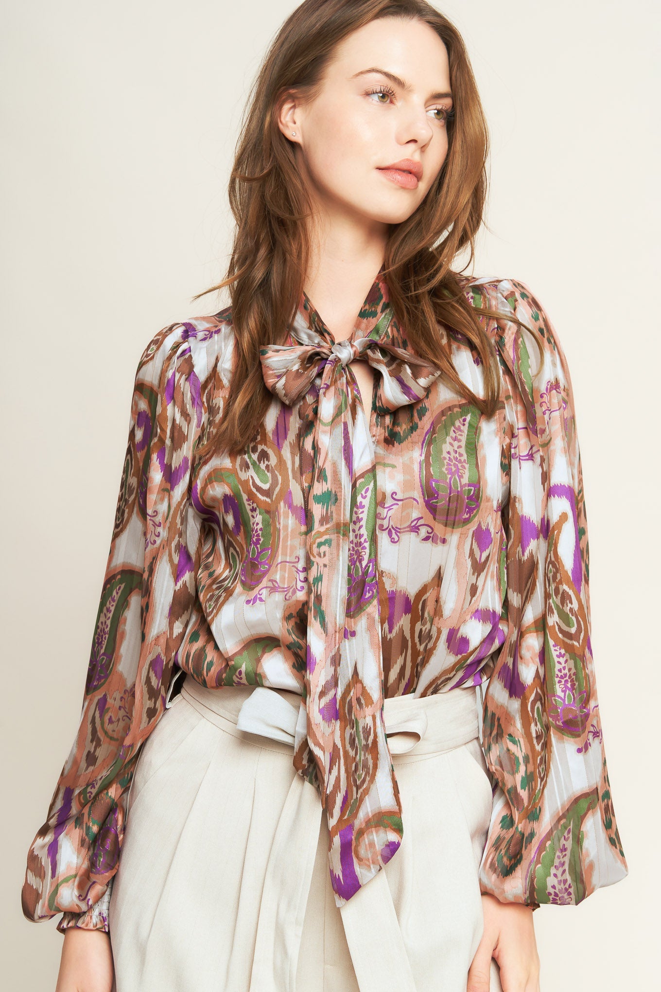 TRY AND TRY AGAIN WOVEN TOP