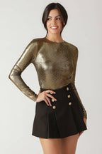 Let's Ride Embellished Bodysuit