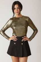 Let's Ride Embellished Bodysuit