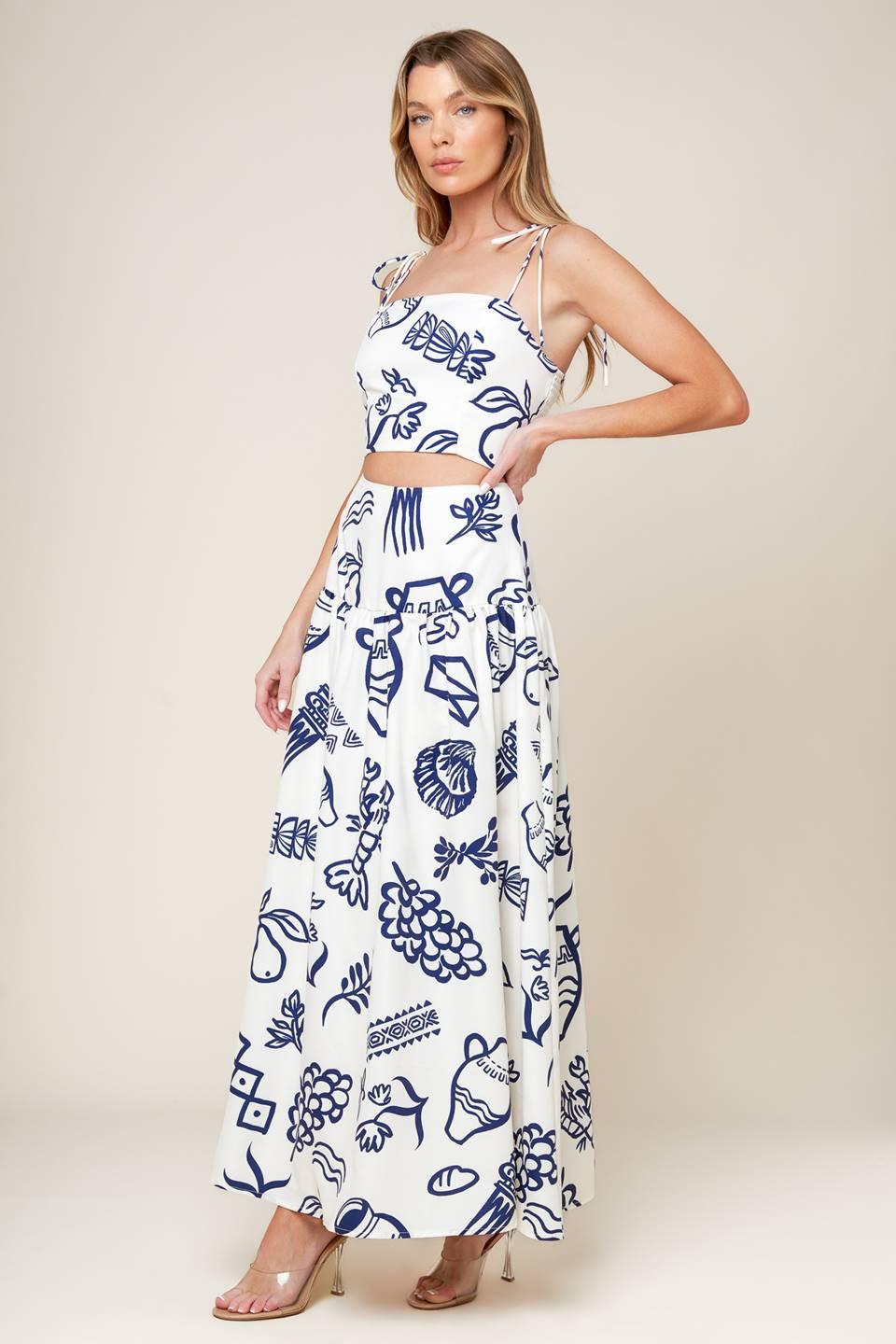 Free to Dream Top and Skirt Set