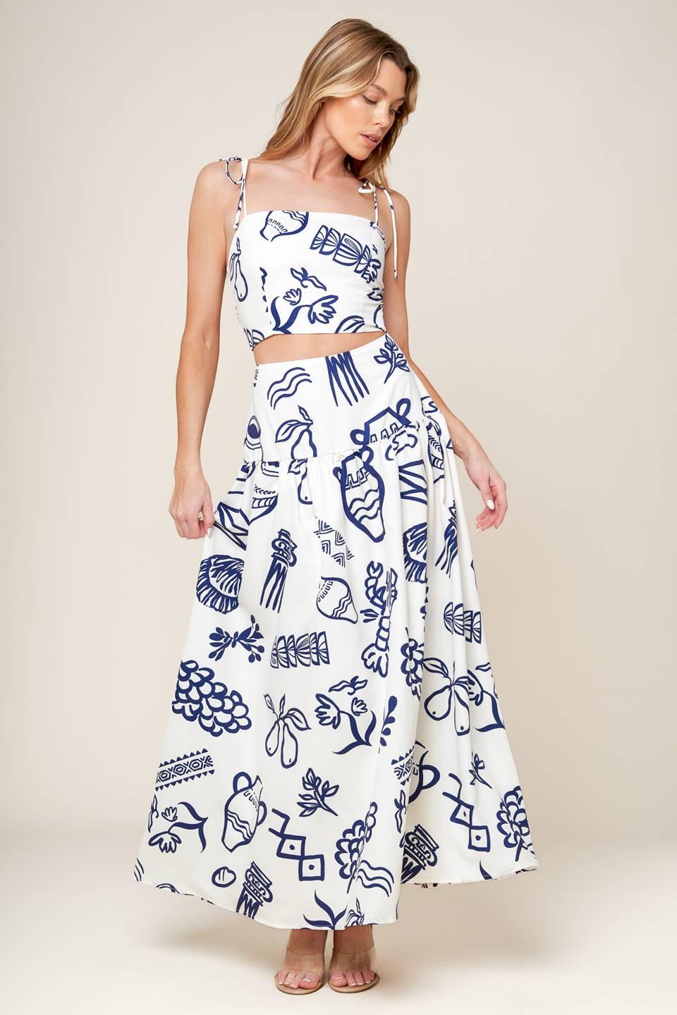 Free to Dream Top and Skirt Set