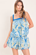 Island Vibe Woven Top and Short Set