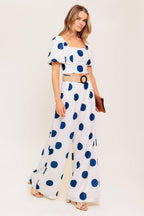 Coconut Kiss Navy Top And Pant Set