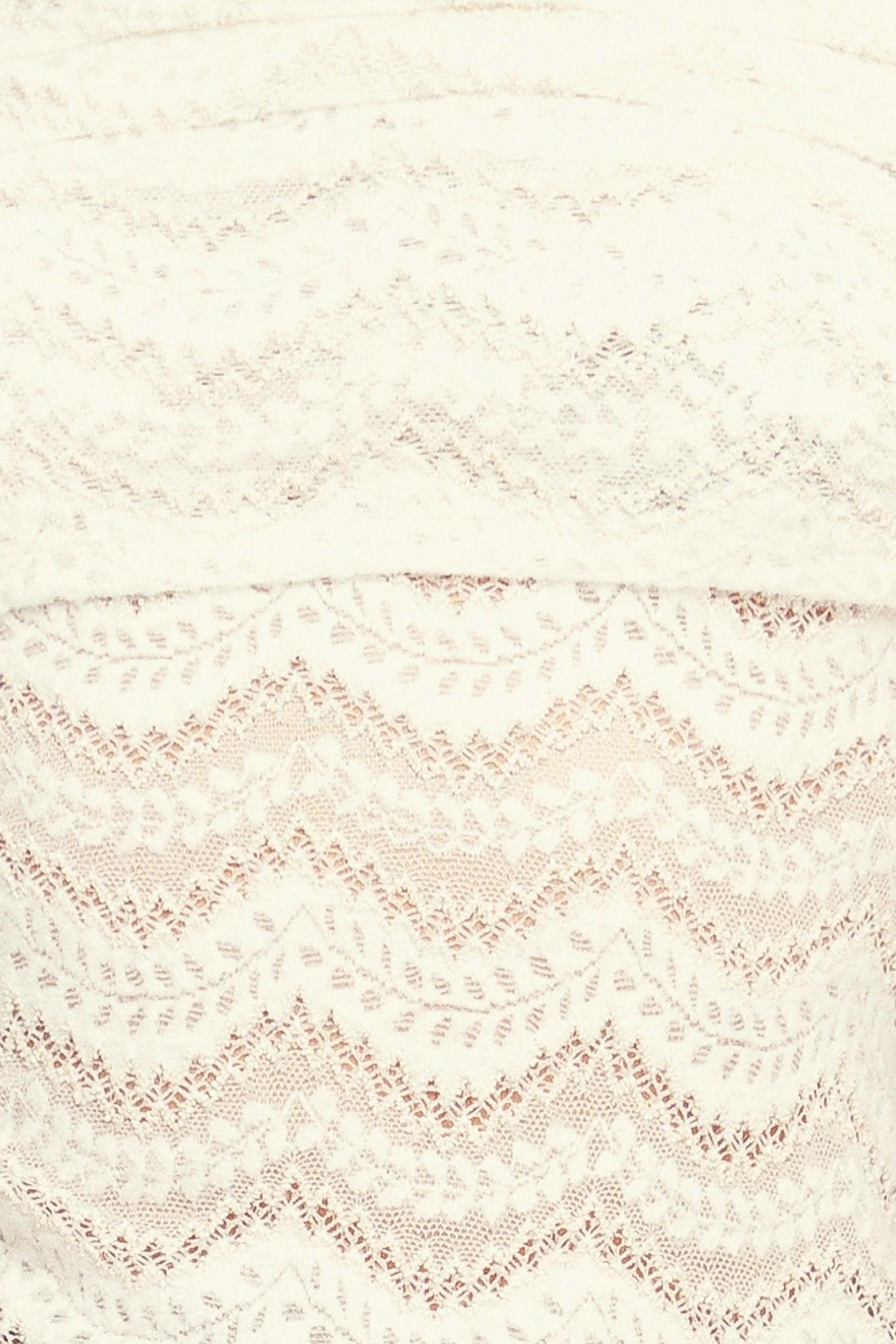 Angelic Sweetie Cream Woven Top