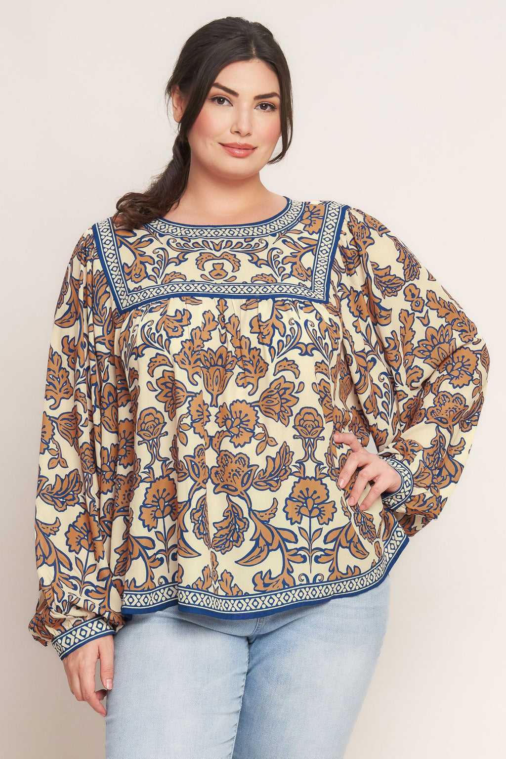 BOHEME MEADOW WOVEN TOP