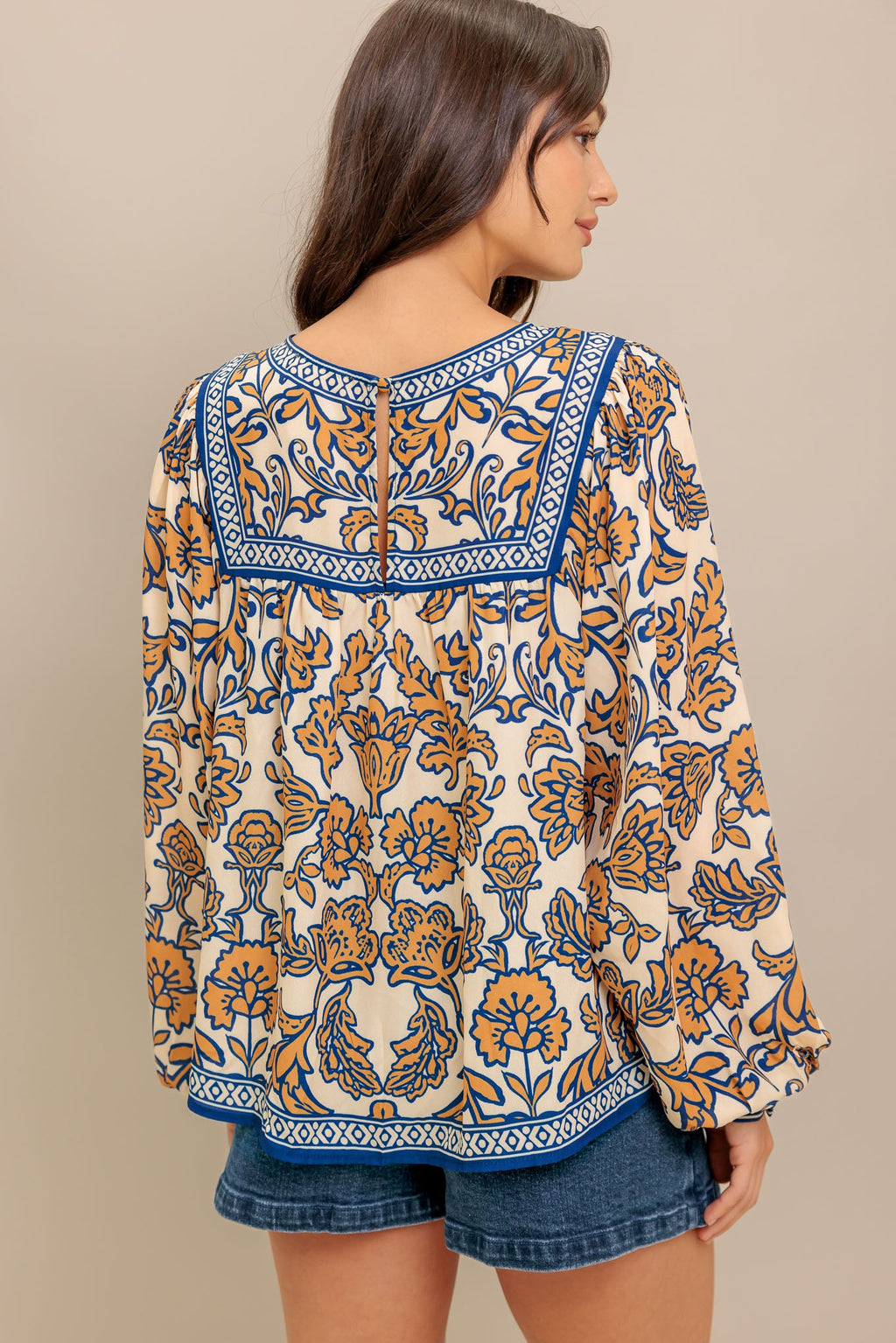 BOHEME MEADOW WOVEN TOP