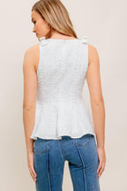 Soft Whisper Woven Top