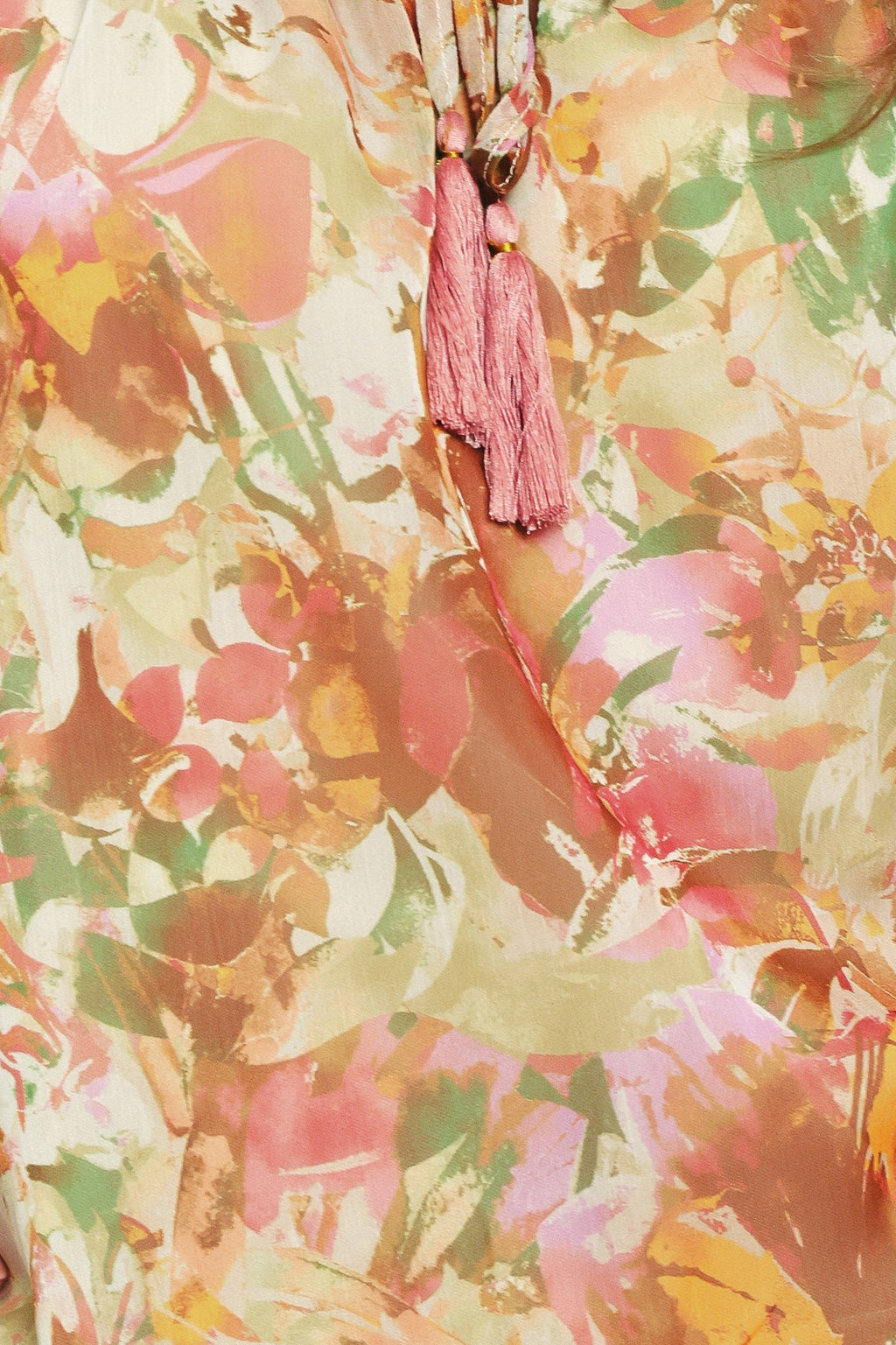 Soft Floral Rust Top