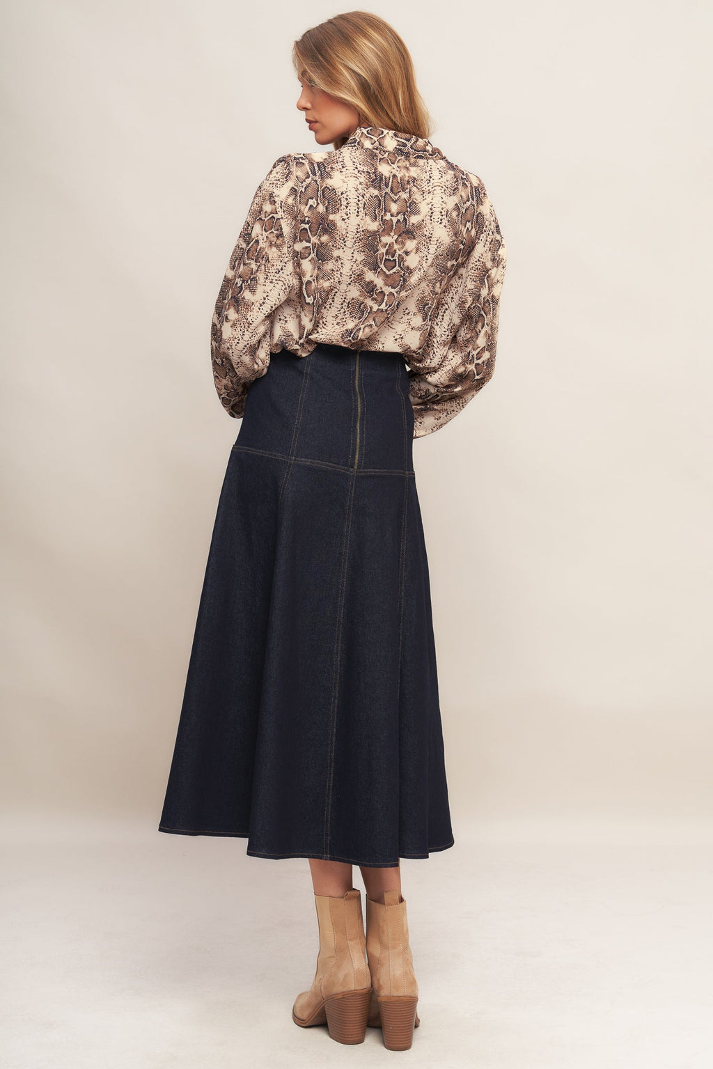 URBAN GODDESS WOVEN TOP