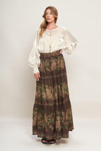 Eternal Pearl Charm Peasant Top