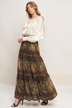 Eternal Pearl Charm Peasant Top