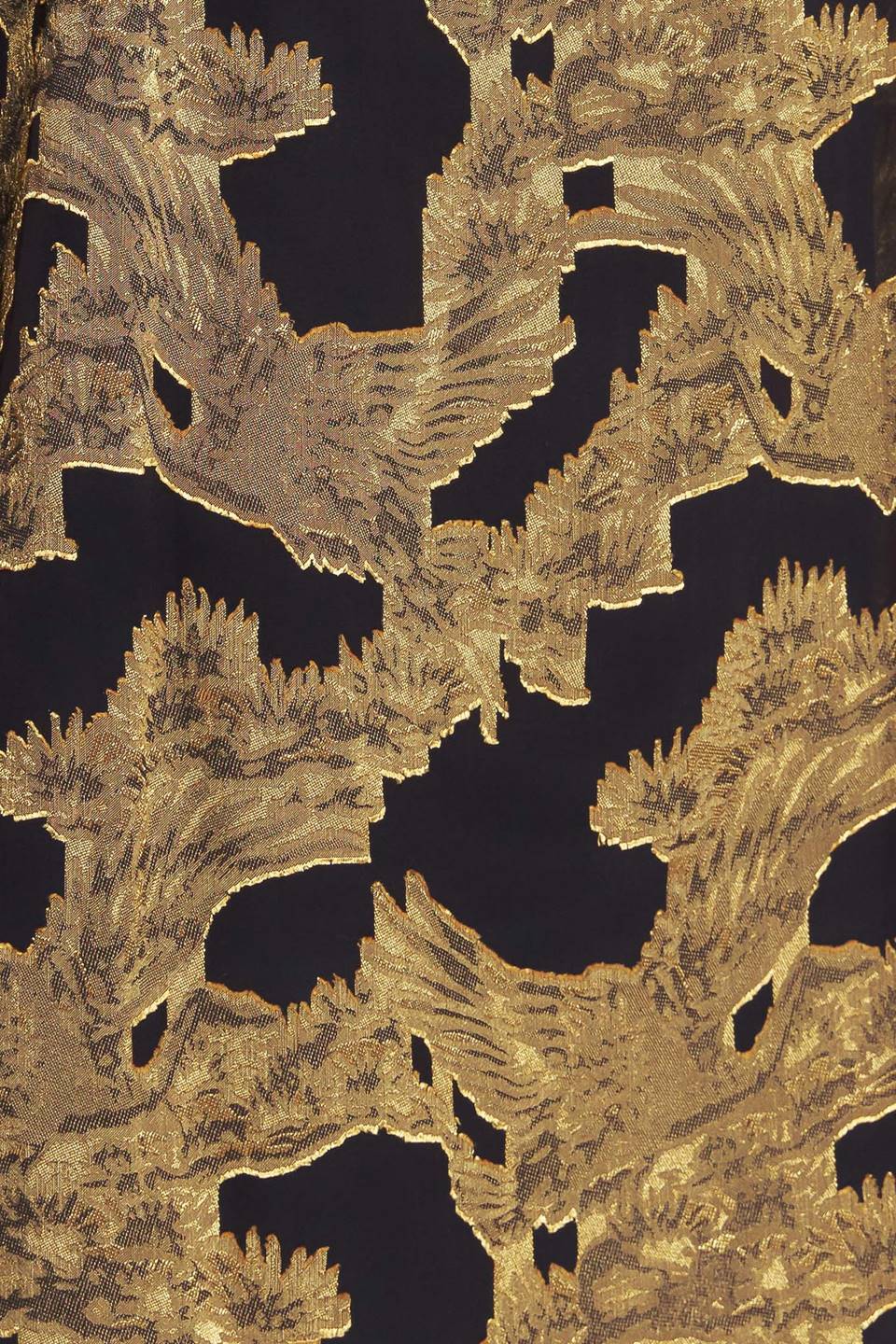 SHADOW GLINT WOVEN TOP