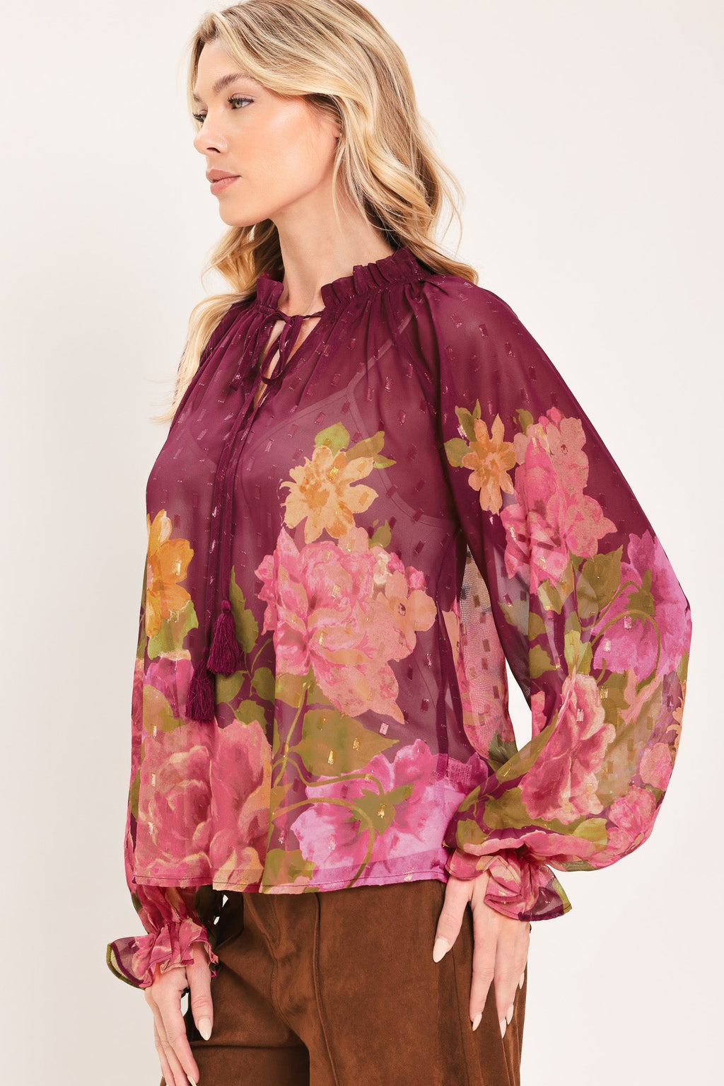 Flora Romantica Printed Top