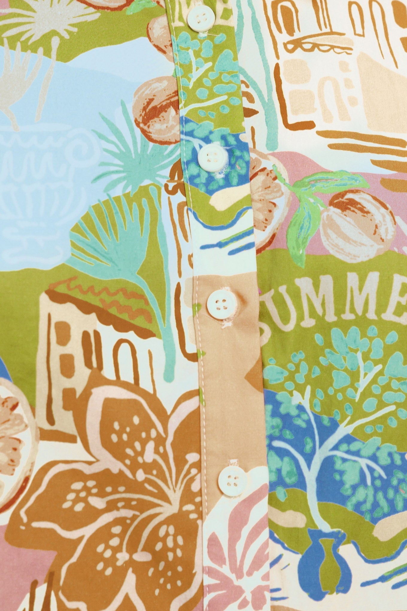 SUNSHINE GETAWAY WOVEN TOP