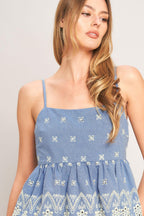 Blue Meadow Top